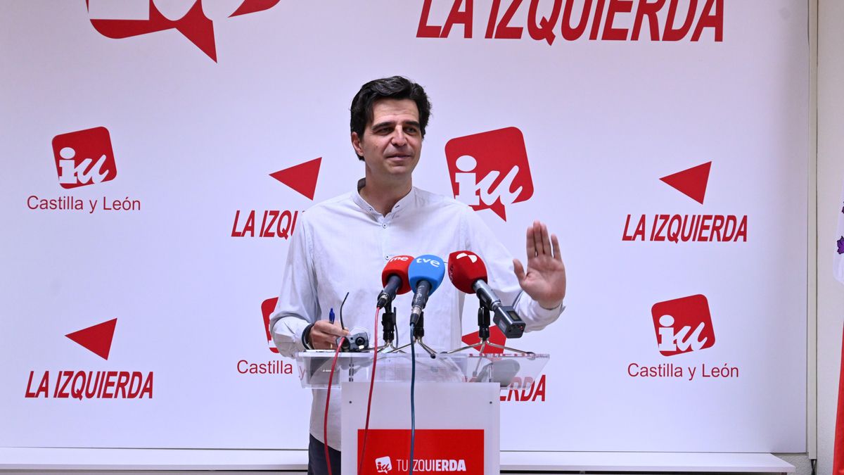 Izquierda Unida lamenta que el pacto de PP y Vox esté "más pendiente de España que de Castilla y León"