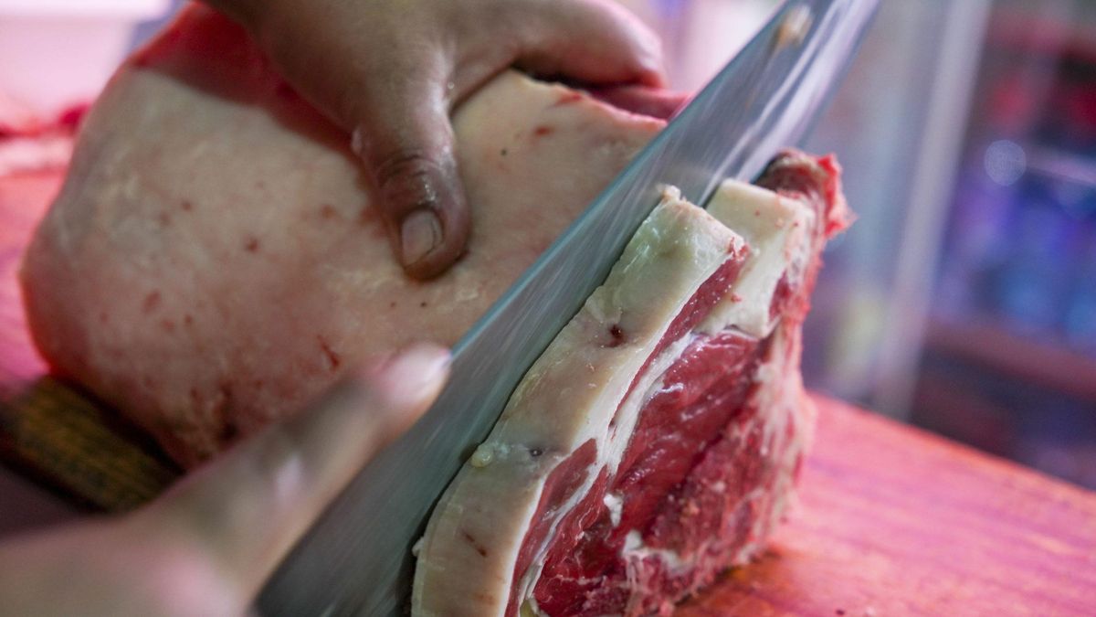 Carne vacuna, el último producto que impulsó la inflación.