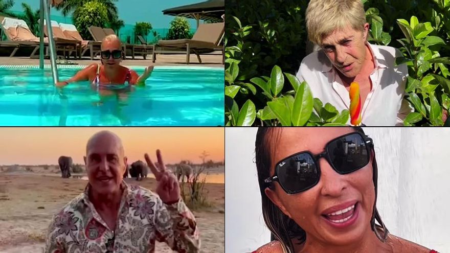 Patiño, Belén Esteban, Kiko y Chelo ya promocionan el regreso de 'Ni que fuéramos Shhh' desde sus vacaciones