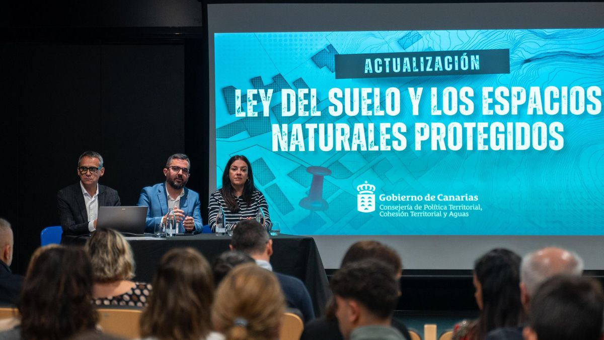 Presentación  en La Palma del borrador del anteproyecto de la Ley del Suelo y los Espacios Naturales Protegidos de Canarias.