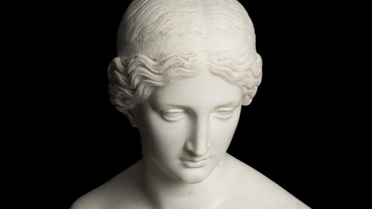Un busto olvidado como decoración de jardín da la sorpresa al revelar que es una obra de arte creada hace 170 años por una de las primeras escultoras profesionales