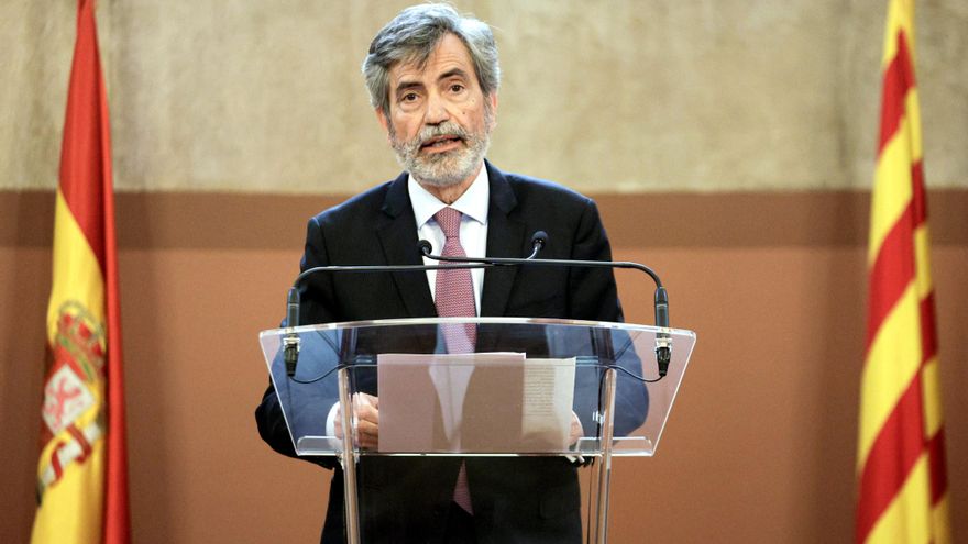 Los expresos de ERC piden recusar a Lesmes en la revisión de los indultos