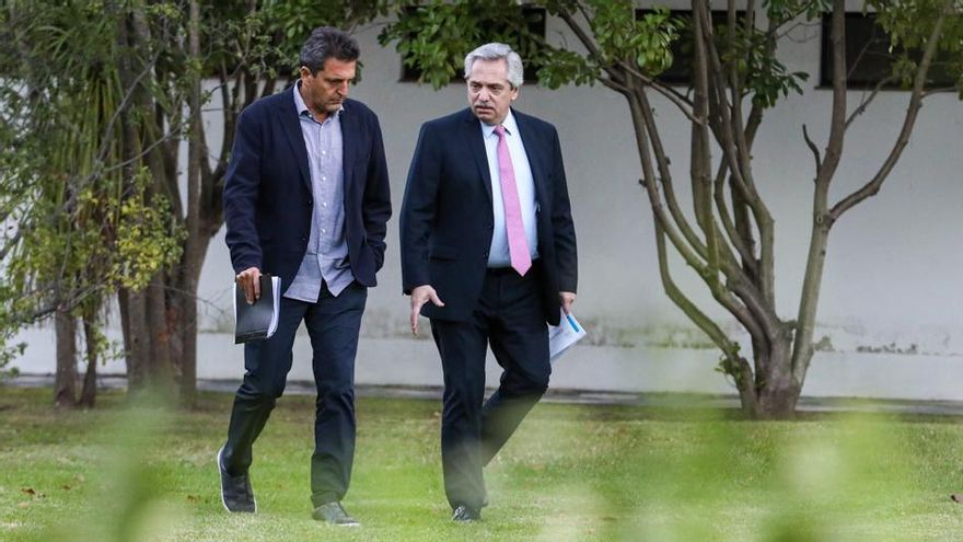 Alberto Fernández / Sergio Massa / Olivos