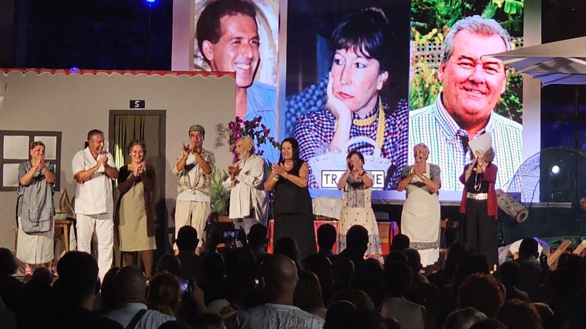 El habla bagañeta llena la Casa Massieu de Tazacorte en la semana de la segregación