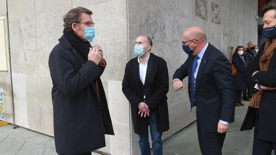 Feijóo bendice el regreso del PP al gobierno de Ourense tras fracasar la operación de Baltar para derribar a Jácome