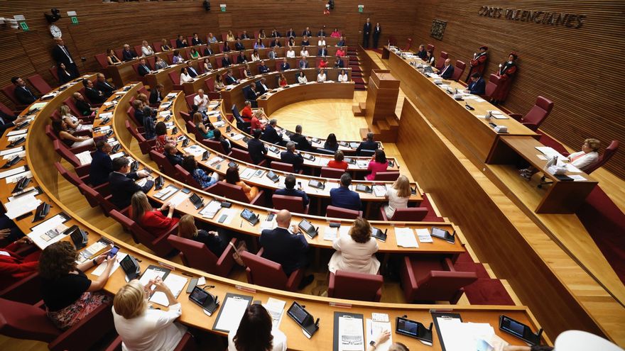Sesión constitutiva de Les Corts