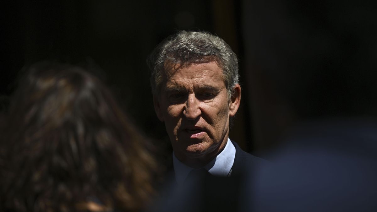 El presidente del PP, Alberto Núñez Feijóo.