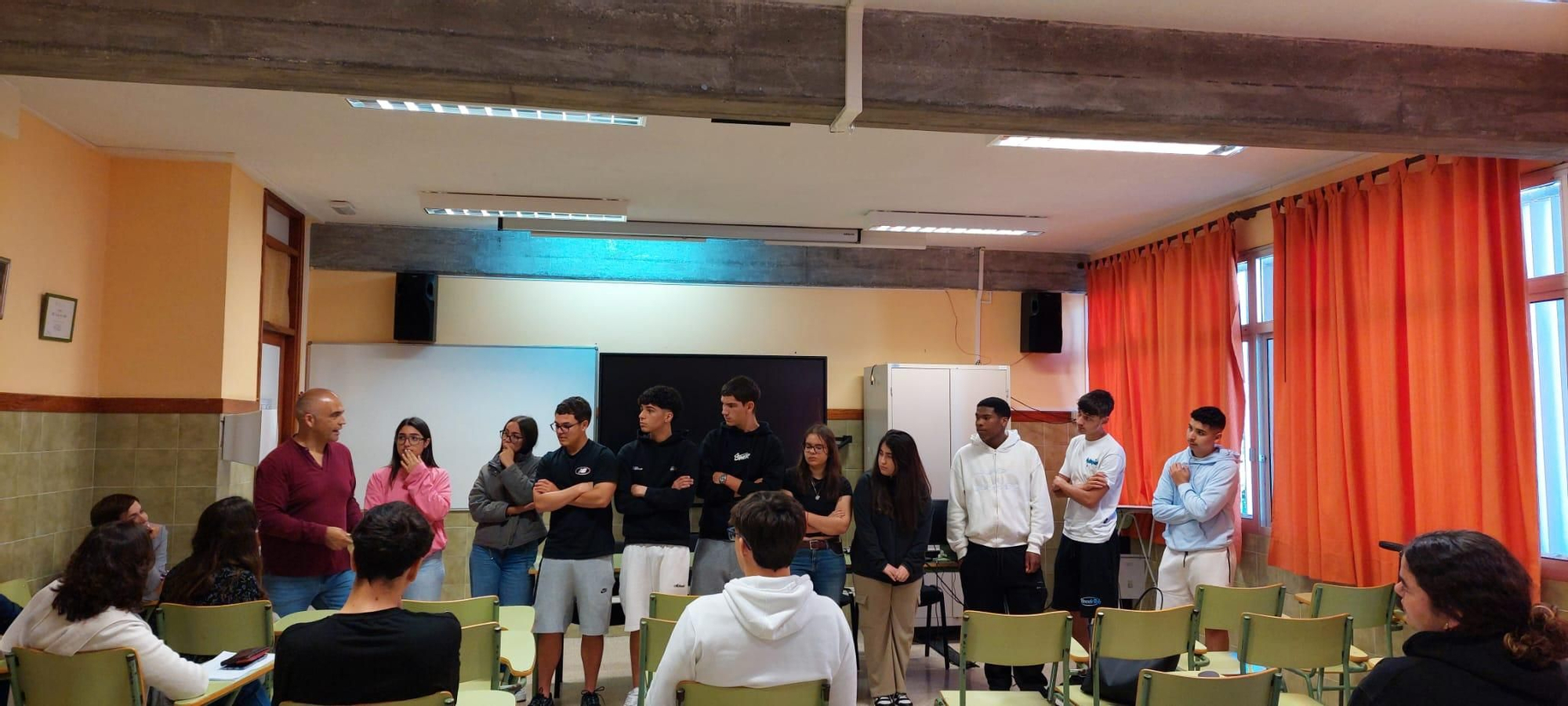 Taller de tradición oral canaria en el IES Villa de Mazo.