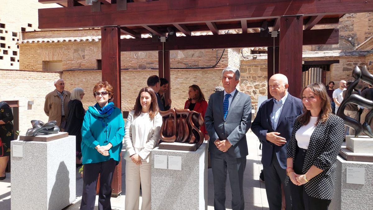 Presentación de la escultura 'Adam' en el Museo Sefardí de Toledo