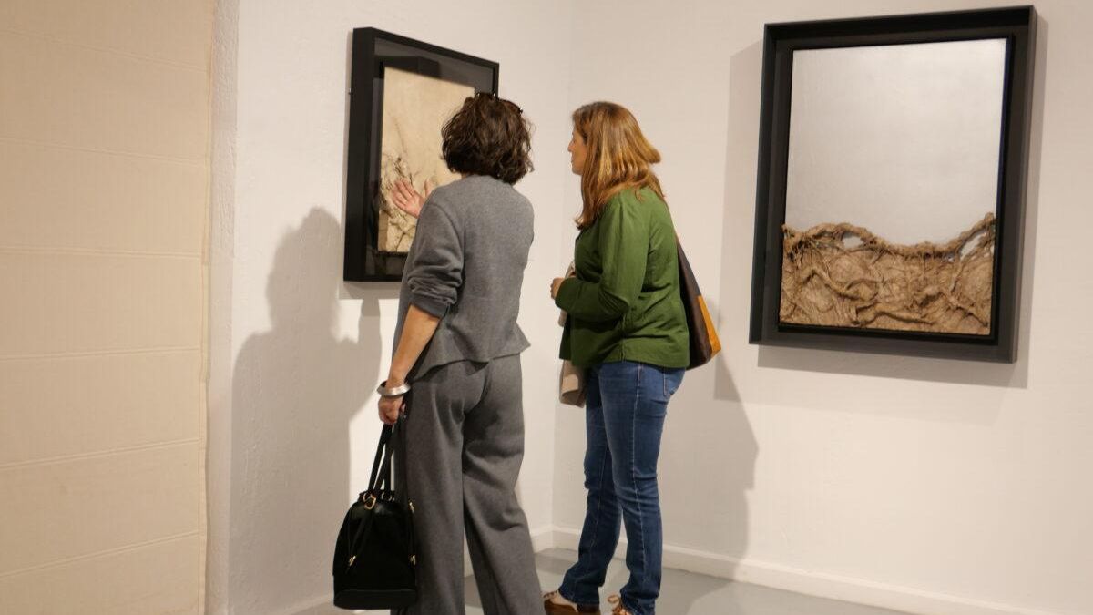 Una parte de la exposición 'Torner en torno al Vesalio' en Cuenca