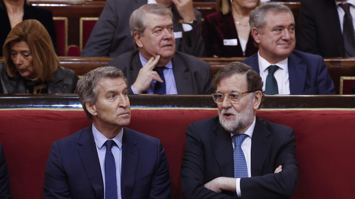 Feijóo y Rajoy, en una imagen de archivo.