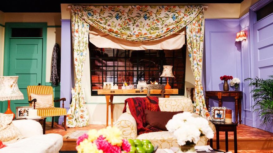 El piso de Mónica y Rachel, escenario estrella del #FriendsFesta