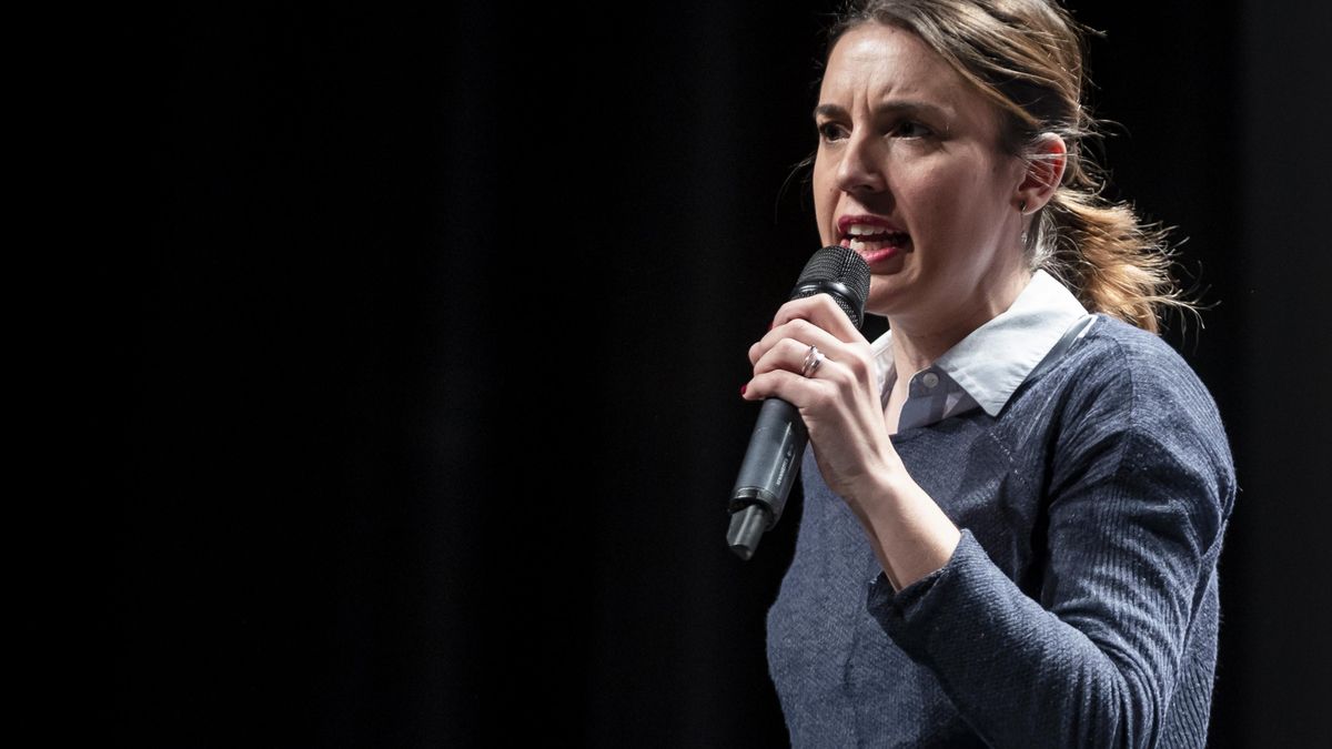 La secretaria de Acción de Gobierno de Podemos y ministra de Igualdad, Irene Montero.