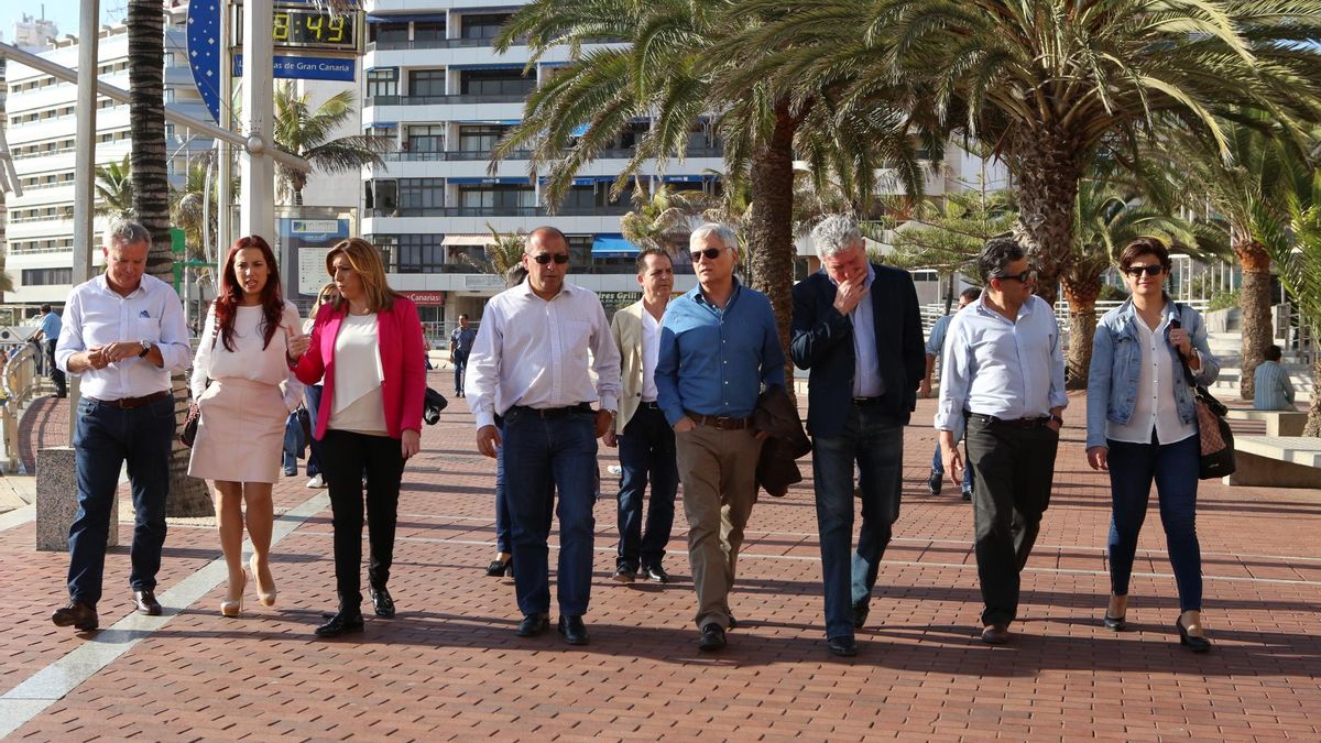 Susana Díaz en Las Palmas de Gran Canaria