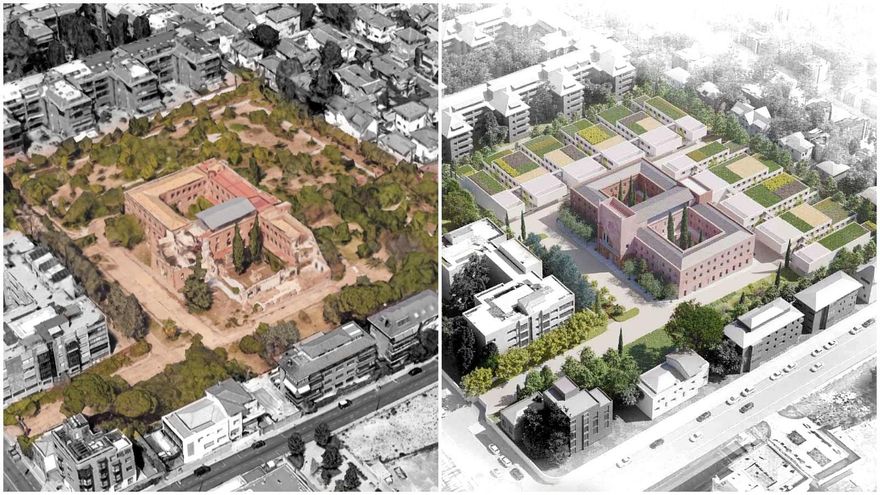 Almeida aprueba construir once edificios sobre los jardines protegidos del Noviciado de las Damas Apostólicas