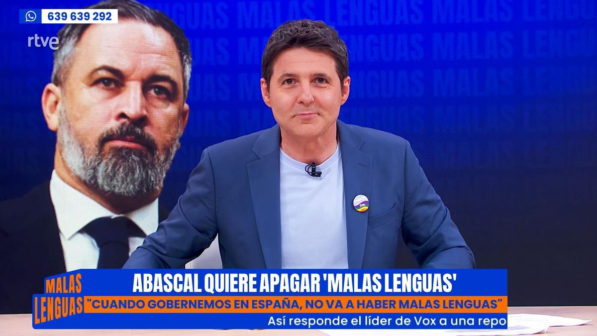 Jesús Cintora responde a la amenaza de Abascal contra 'Malas lenguas': "Ha quedado en evidencia"