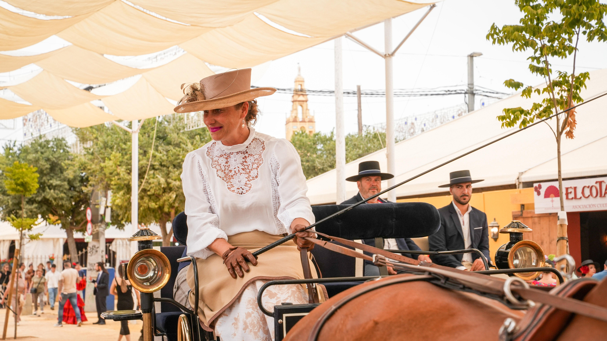 Ambiente del domingo de feria