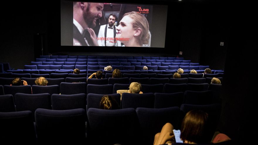 Una sala de cine francesa en junio de 2020. GTRES.