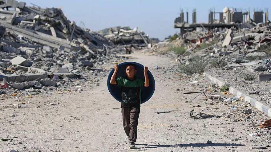 Sin familia, sin nadie: el alto el fuego evidencia el drama de los niños huérfanos en Gaza