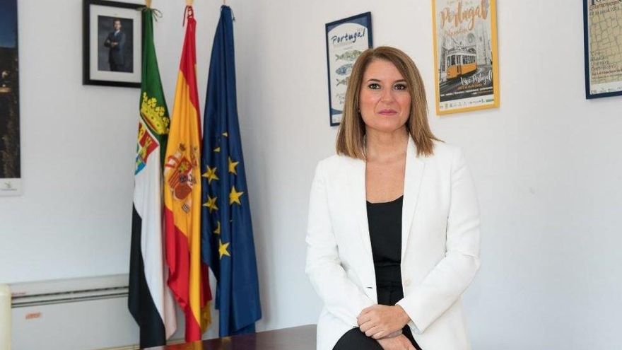 La directora general de Acción Exterior de la Junta de Extremadura, Rosa Balas