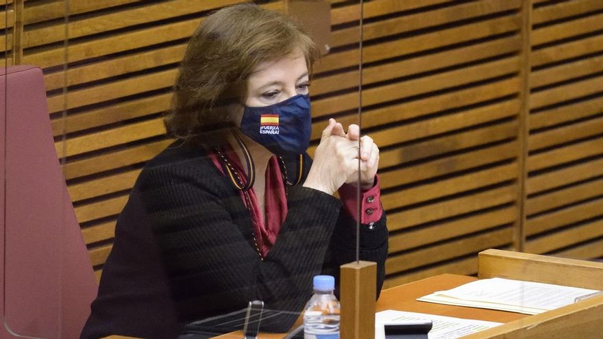 La diputada de Vox Ángeles Criado.