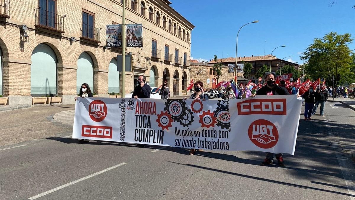 GALERÍA | Así han sido las manifestaciones de este 1 de mayo en Castilla-La Mancha