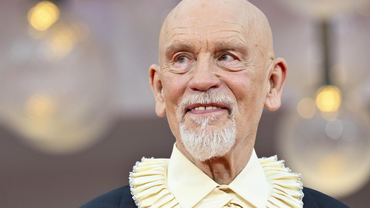 El actor estadounidense John Malkovich llega al estreno de 'Wild Horse Nine' en Venecia