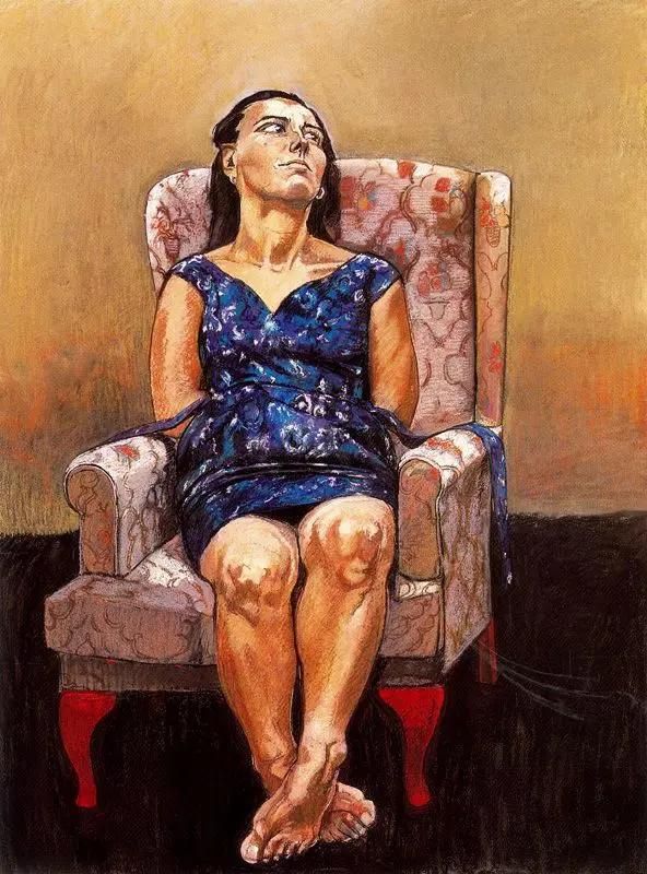 Paula Rego, La mujer en la silla