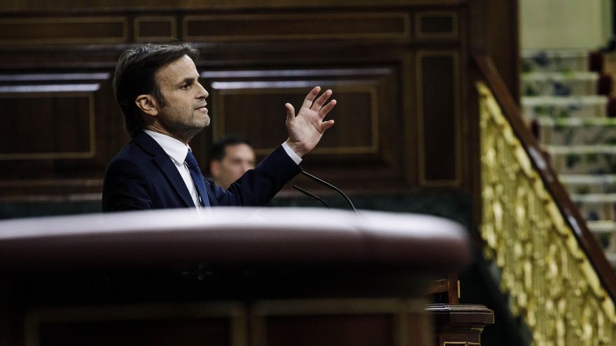 El presidente del grupo parlamentario de Unidas Podemos y En Comú Podem en el Congreso, Jaume Asens.