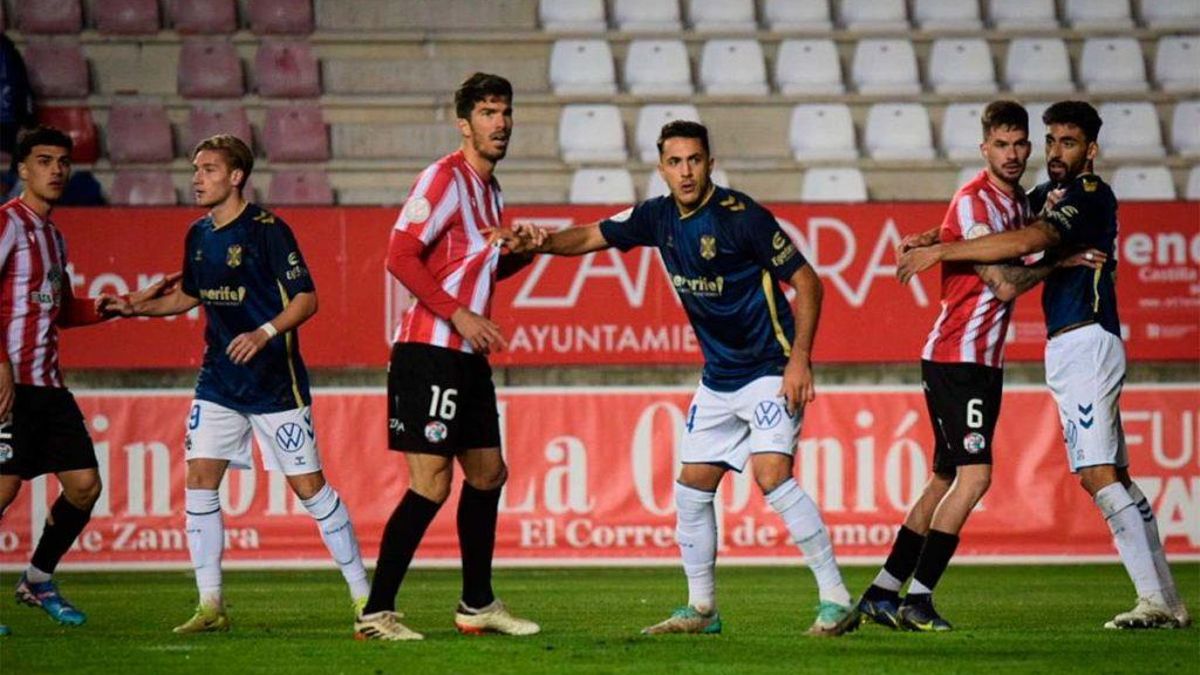 Octava visita del CD Tenerife al Zamora CF