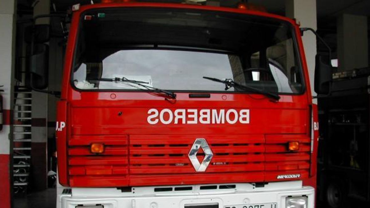 Herido un trabajador por el incendio de palets en una empresa de Illescas