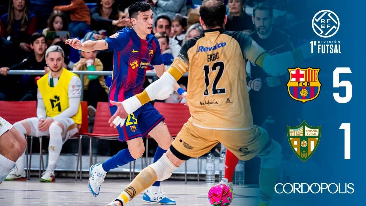 El Córdoba Patrimonio sufre un duro revés ante el Barça