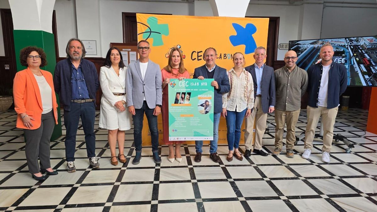 Presentación de la segunda edición dele Congreso Educativo y Cultural Isla Bonita.