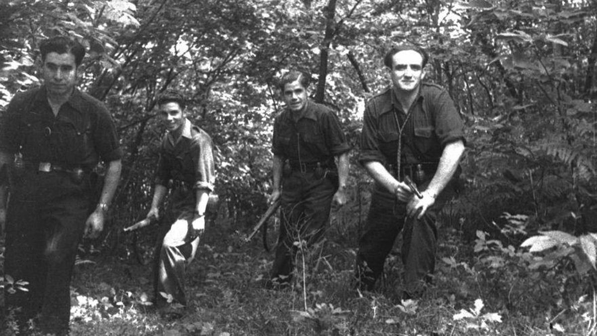 Maquis durante la Guerra Civil.