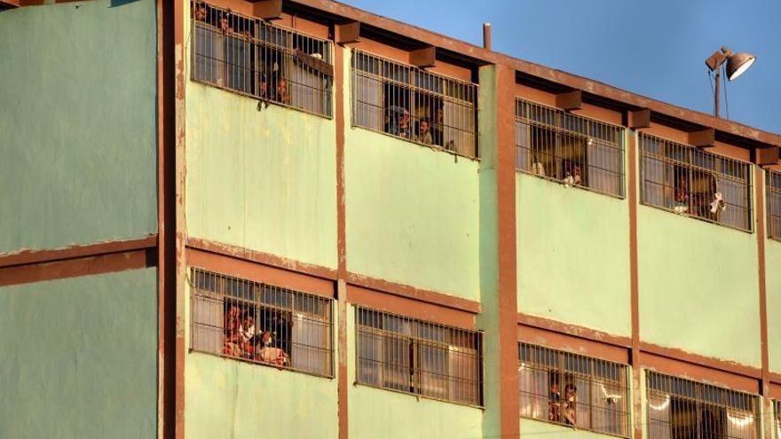 Fotografía fechada el 11 de febrero de 2016, de una vista general del penal del Topo Chico, en la ciudad de Monterrey, en el estado de Nuevo León (México).