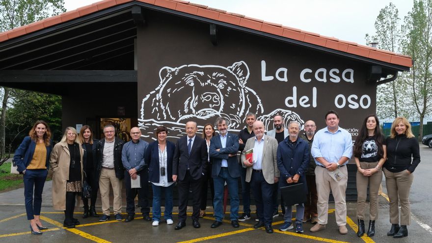 Inauguración de la Casa del Oso en Cabárceno