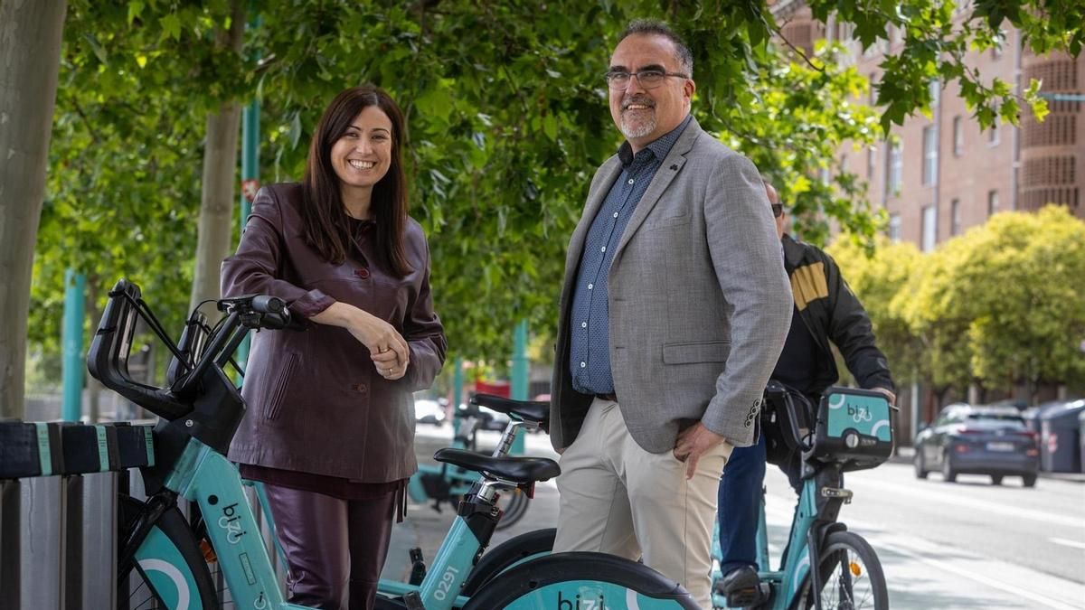 Bizi Zaragoza se acerca a los diez usos diarios por bicicleta, muy por encima de la media europea