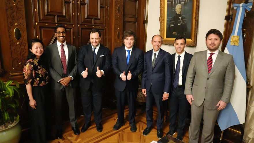 Milei recibe a ejecutivos de OpenAI por proyecto de inversión multimillonaria en Argentina