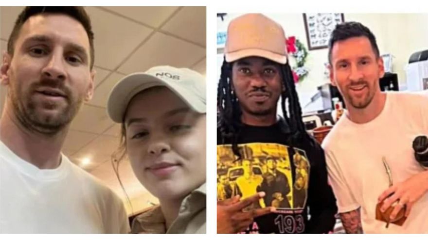 Messi salió de compras al supermercado tomando mate y revolucionó Miami