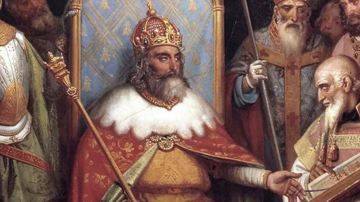 El diseño original surgía en tiempos de Luis el Piadoso hacia el año 816