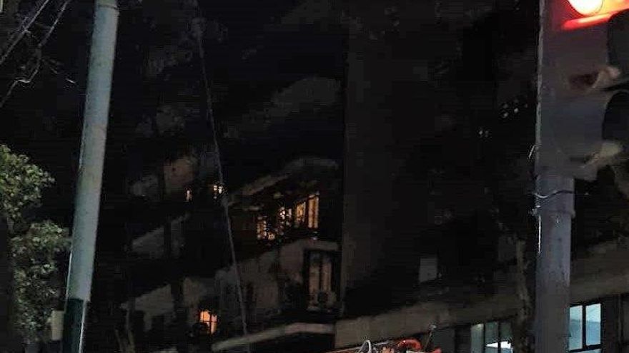 Incendio en Belgrano: un muerto y tres heridos, entre ellos Felipe Pettinato