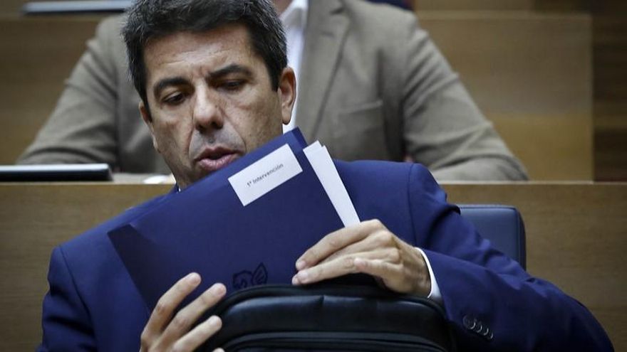 Las mentiras y omisiones de Mazón en su comparecencia sobre la DANA