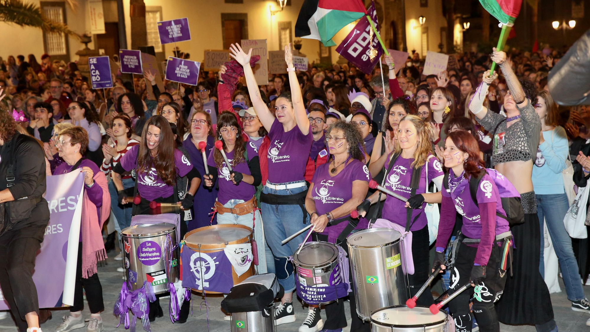 Así se vivió el 8M en Gran Canaria