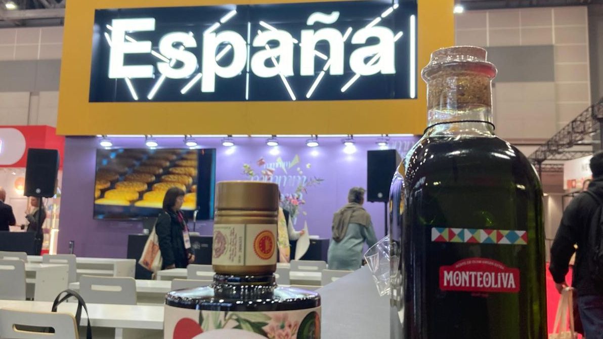 La firma cordobesa Monteoliva lleva el AOVE andaluz a una de las ferias más prestigiosas de Japón
