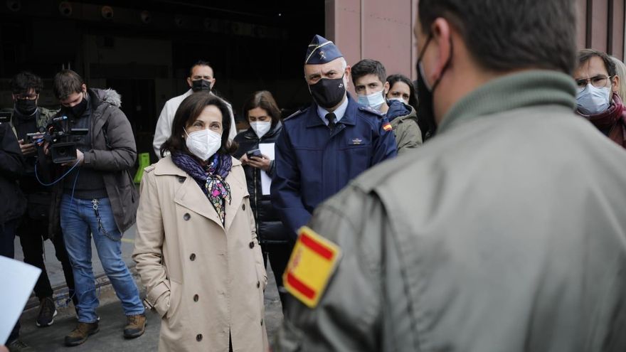 La ministra de Defensa, Margarita Robles