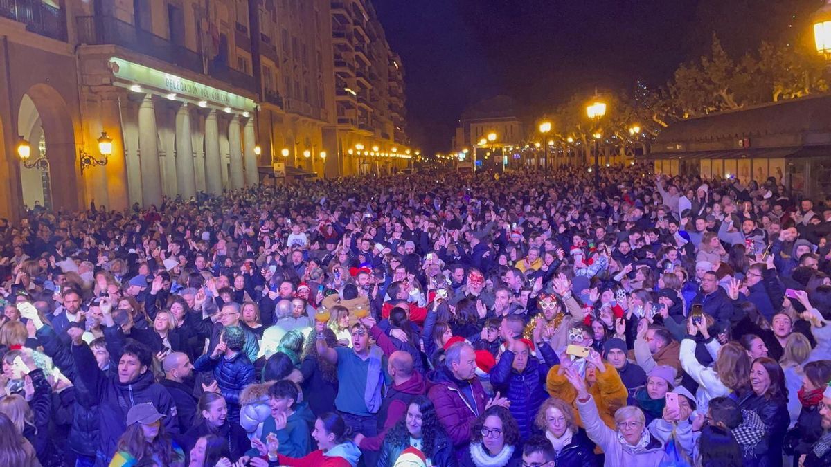Las campanadas vuelven a celebrarse por adelantado en Logroño: la fiesta Pre-uvas será el 19 de diciembre en El Espolón