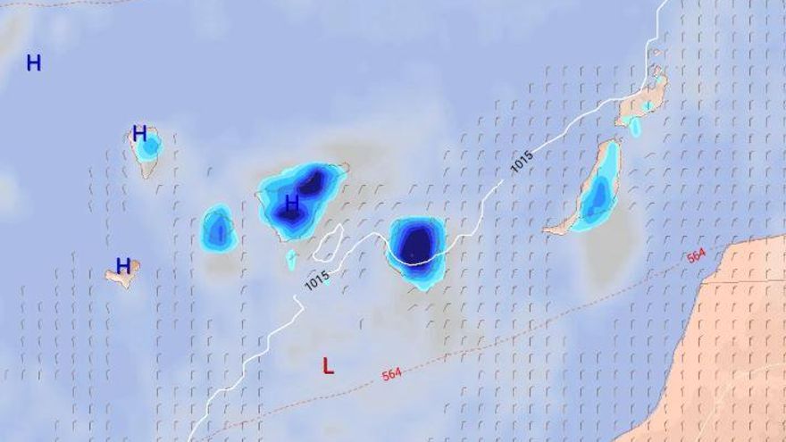 Regresa la lluvia a Canarias: esta es la predicción de la Aemet para los próximos días