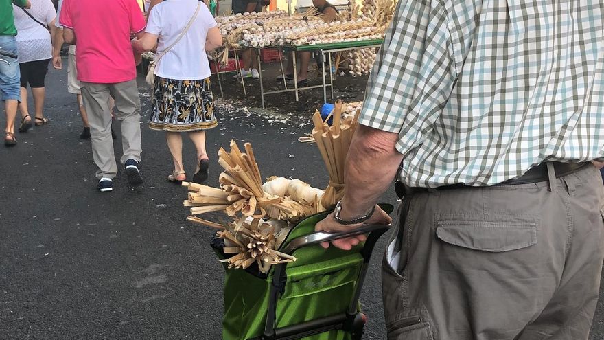 Tradicional mercado de los ajos
