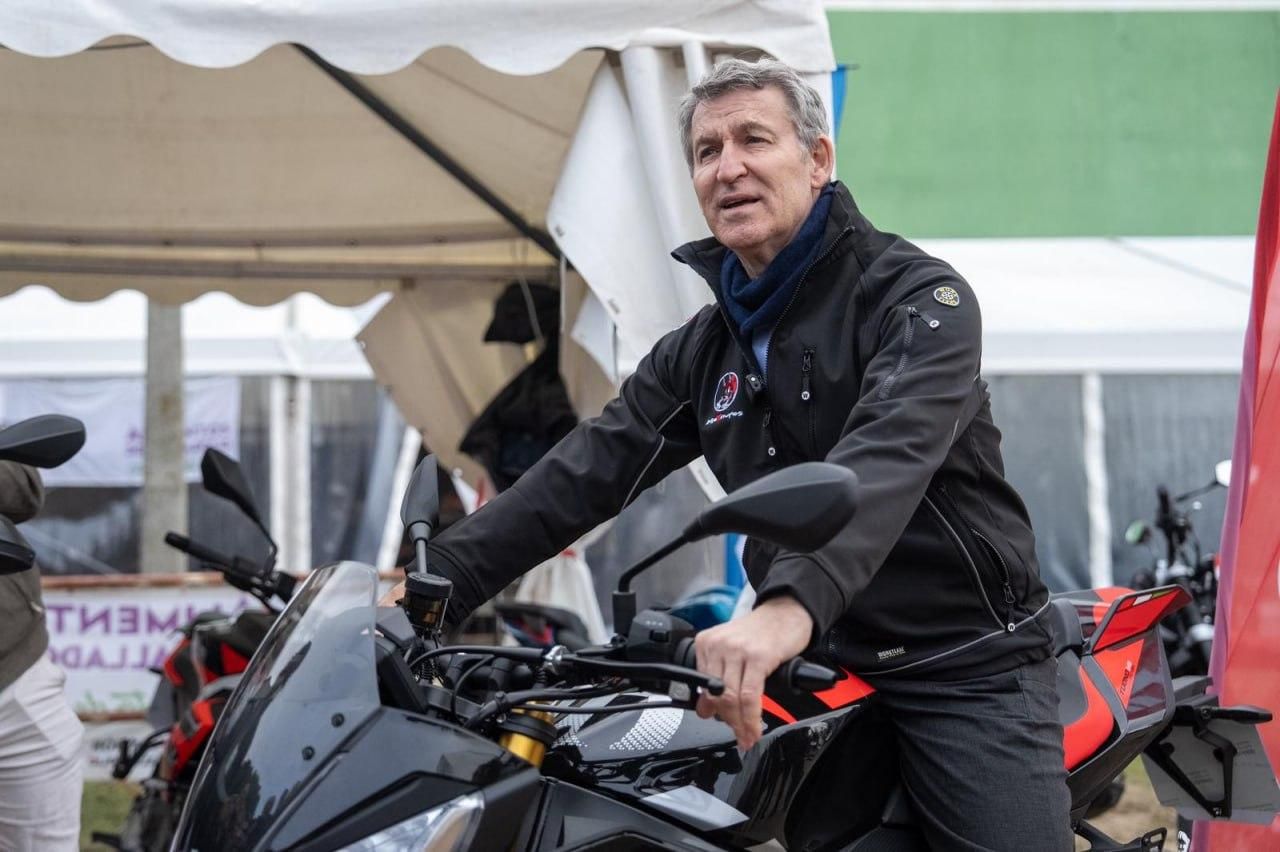 Feijóo, 'nasío pa' matar en la carretera.