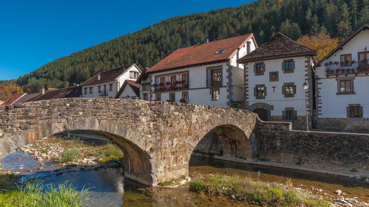 Puente medieval de Ochagavía.
